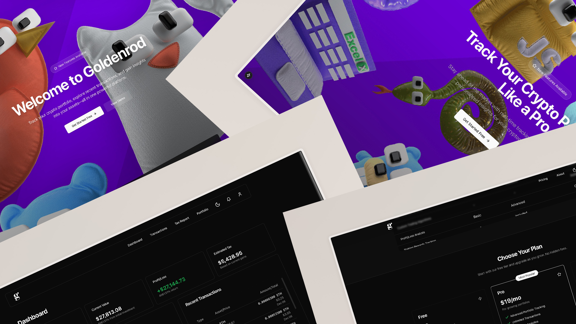 Goldenrod: Cloud-Native Crypto Portfolio Platform preview