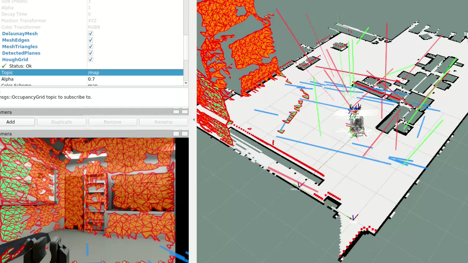 Hough Transform Plane Detection for Robotic Navigation (ROS) preview